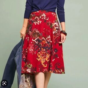 Anthropologie Akemi and Kin Narbeth midi sweater skirt